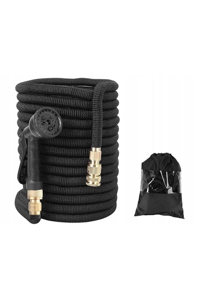 verk group FURTUN DE GRĂDINĂ ELASTIC ȘI EXTENSIBIL, CU PISTOL, RACORDURI, MÂN...