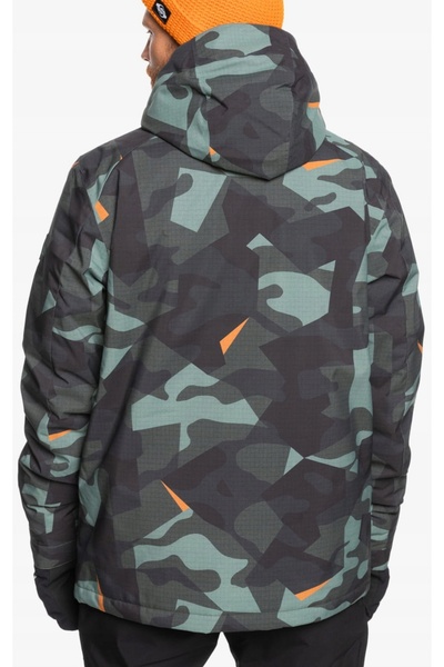 Quiksilver Geacă de iarnă pentru bărbați, impermeabilă, schi și snowboard, 10...