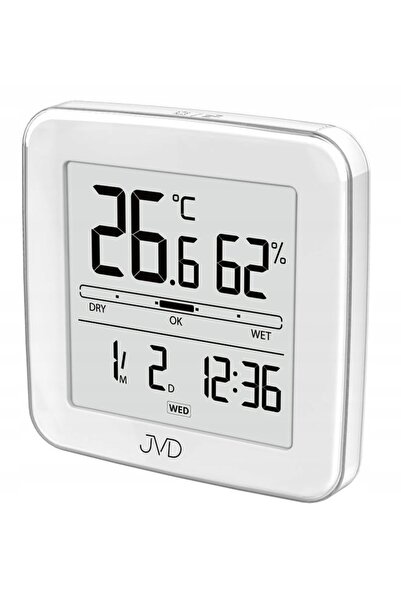 NO BRAND Termometru și higrometru mic JVD T776 cu alarmă și indicator de confort