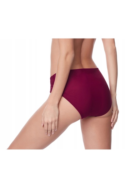 NO BRAND Merry Style Slip de costum de baie pentru bikini MS-VO Bordo 40