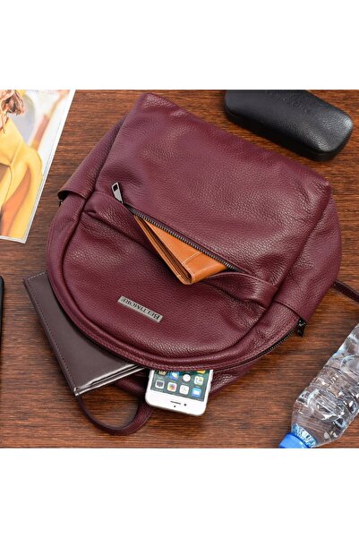 NO BRAND Rucsac mic de damă din piele, elegant, cu capacitate mare, A5