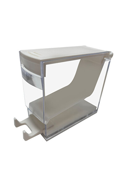 Choice1 White Dental Cotton Roll Dispenser Holder Press Type Box Holder Denta...