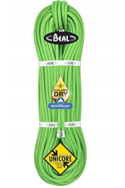 NO BRAND Coardă de alpinism Beal Opera 8.5 mm 70m Unicore GOLDEN DRY - verde