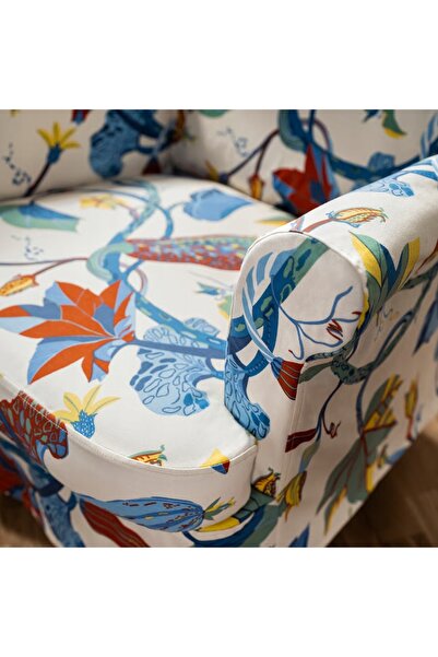 NO BRAND Husă pentru scaun IKEA multicoloră