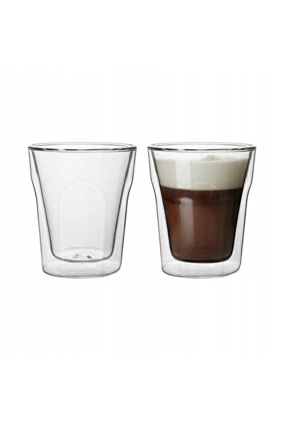 NO BRAND Pahare de cafea și ceai Florina 240 ml 2 bucăți