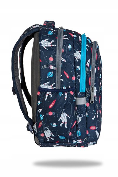 NO BRAND Rucsac școlar cu multiple compartimente, termoizolant, albastru, 21 L