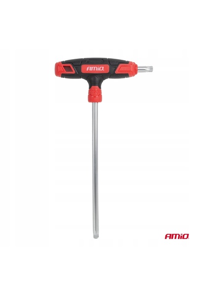 AMIO Set de chei TORX T 8 bucăți cu mâner cruce CRV