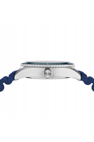 Nautica Ceas bărbătesc impermeabil albastru N83 NAPFWS219 cu curea din silicon