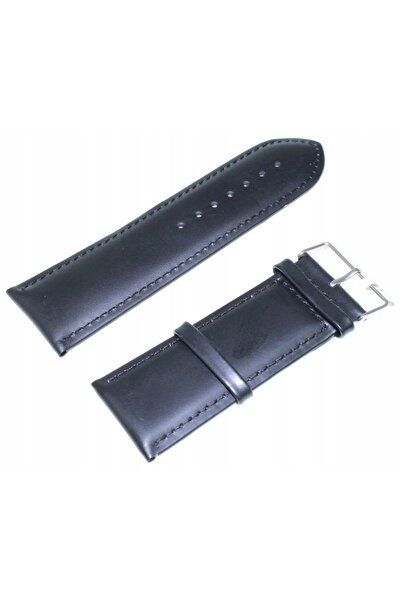 NO BRAND Ceas cu curea din piele neagră 30 mm JVD R17401