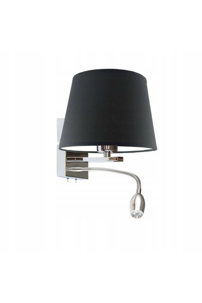 NO BRAND Aplică de perete LED E27, cu abajur bej, modernă și elegantă