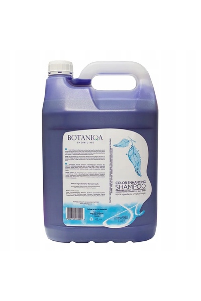NO BRAND Botaniqa Show Line Color Enhancing – șampon pentru blana albă și des...