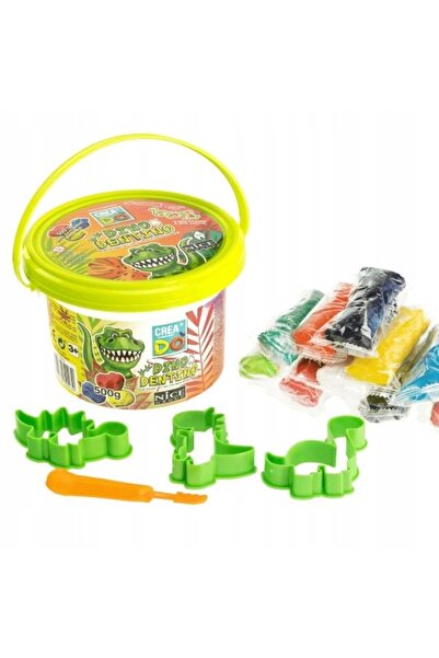 Nice Group SET DINO DENTINO CU PLASTICINĂ ȘI ACCESORII CIASTOLINA RUSSELL 3+