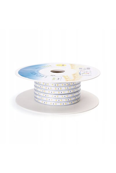 NO BRAND 2835 Bandă LED 230V 100 LED-uri pe 1m. SET 10m cald