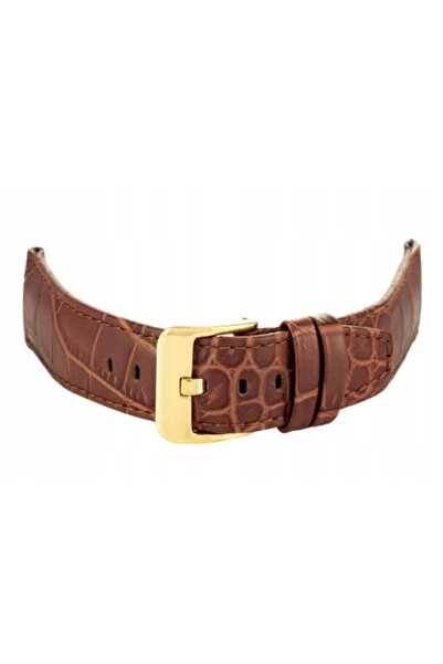 NO BRAND Curea de ceas din piele 20mm BISSET 161.20.18.G