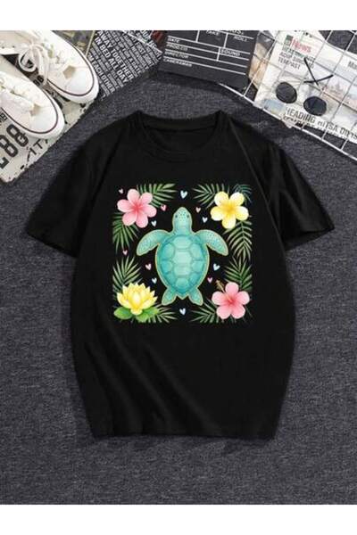 26LIK تي شيرت نسائي أوروبي أمريكي - ياقة دائرية وأكمام قصيرة، خفيف الوزن وقاب...