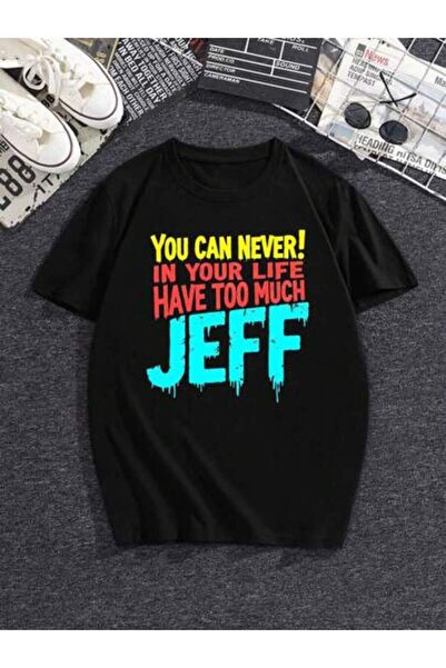 2BIR Men's 'You Can Never Have Too Many Jeffs' Graphic T-Shirt - Casual Crew ...