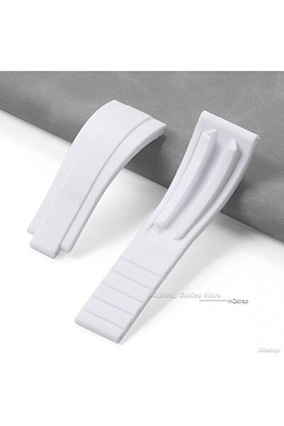 choice2 20mm no logo White 20mm Band for Watch Strap 9x16mm Bracelet Replacem...