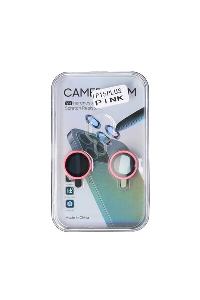 SEP Protectie sticla camera foto Ceramic Apple iPhone 15 Plus Roz
