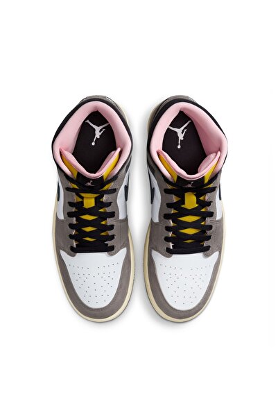 Nike Air Jordan 1 Mid 'Cave Stone' SE Erkek Basketbol Ayakkabısı HQ2011-100 PASHA GİYİM