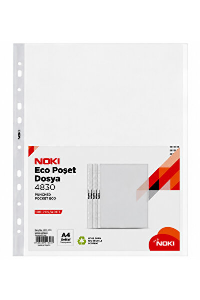 Poşet Dosya Eco A4 100’Lü