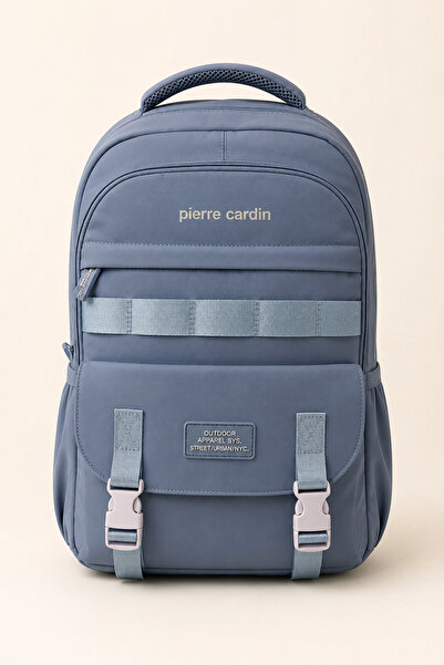 Pierre Cardin Unisex School Backpack Multi-Compartment Orthopedic Water Repel...