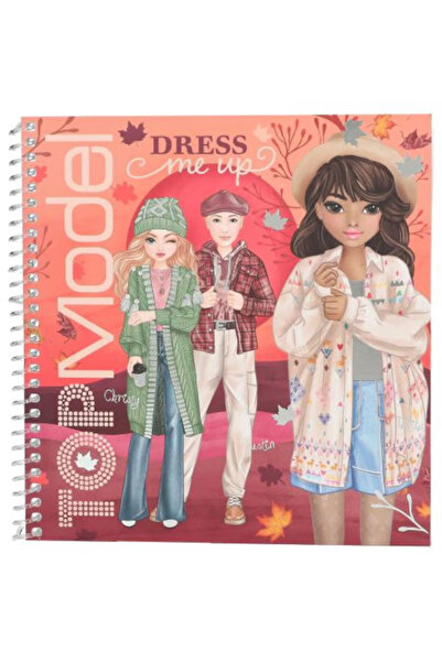 Top Model TOPModel Carte cu autocolante de îmbrăcat Cozy