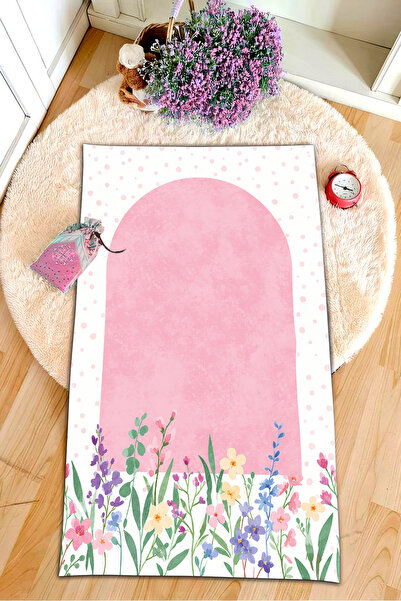 DEKOMOD Decorative Digital Printed Black Non-Slip Base Educational Small Chil...