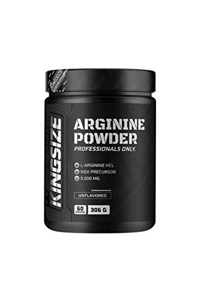 Kingsize Nutrition Arginine Powder 306 Gr - AROMASIZ