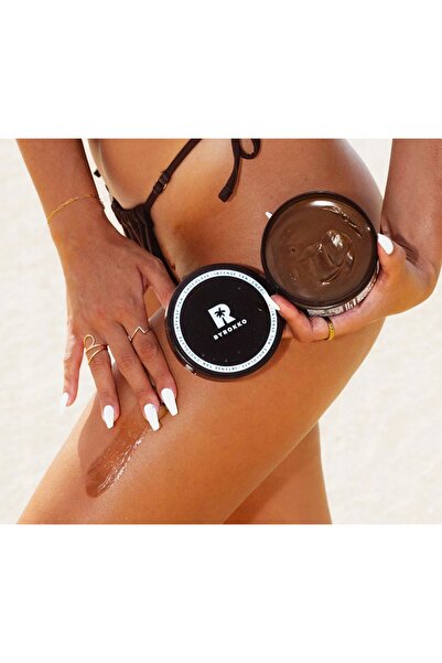 NO BRAND Cremă de bronzare rapidă cu ciocolată Byrokko Shine Brown 200ml