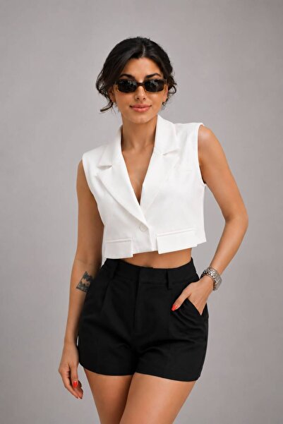 Gigi Wardrobe Livia Crop Yelek