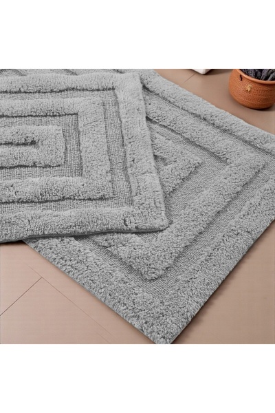 NO BRAND Covorașe de baie BOSTON 13 GREY 60x100 cm și 50x60 cm gri