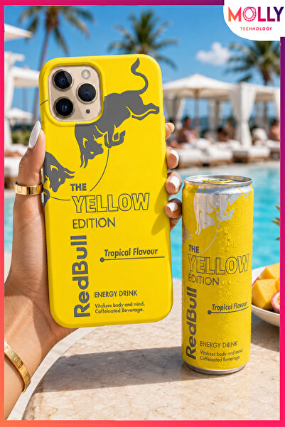 Molly iPhone 13 PRO MAX İçin Sarı The Yellow Edition Desenli İçi Kadife Silik...