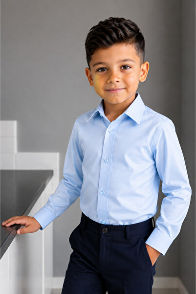 baby kids colors Boy's Long Sleeve Shirt
