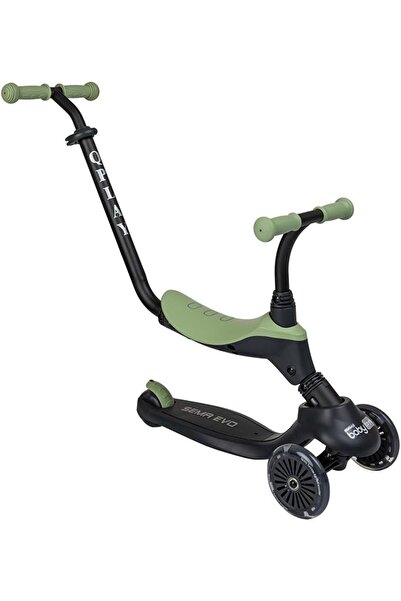 baby toys Funride Sema 5 özellikli Oturaklı Işıklı Tekerlekli 3 Tekerlekli Sc...