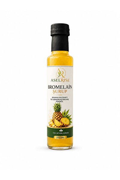 ASELRİSE Bromelain Ananas İçeren Detox Şurubu 250 ml