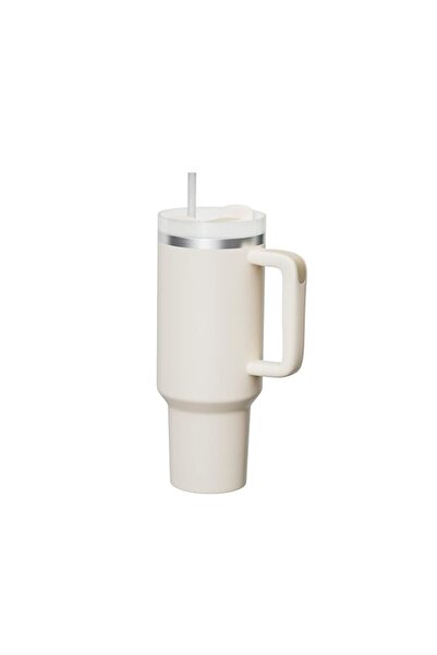 Generic KISSKIND Tumbler With Handle 40 oz Travel Mug Straw Covers Cup with L...