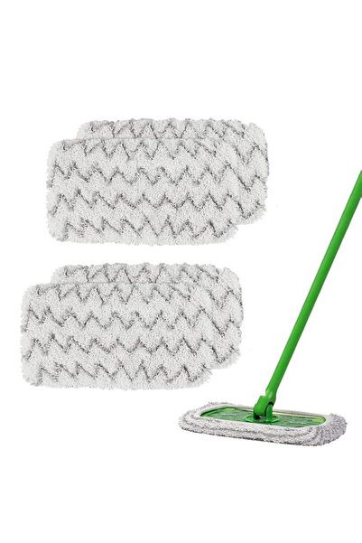 Generic 4PCS Reusable Microfiber Refills Compatible with Swiffer Sweeper Mops...