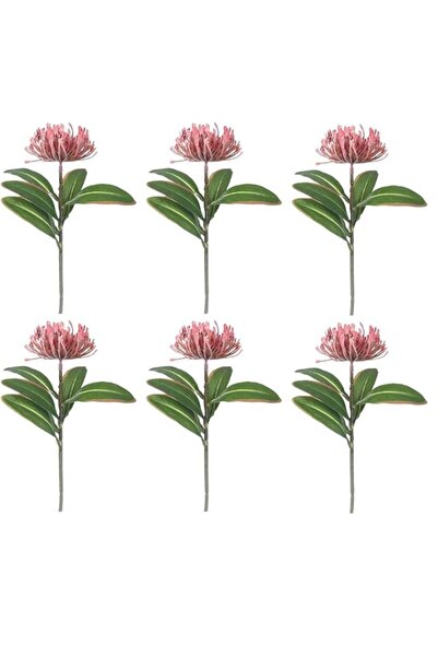 Generic Brand YATAI Artificial Protea Flower, 45cm Realistic Fake Flowers wit...