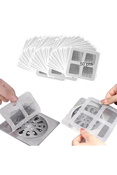 Generic Floor Drain Filter Stickers, 10x10cm/3.93x3.93inch, 50 Pieces Square ...