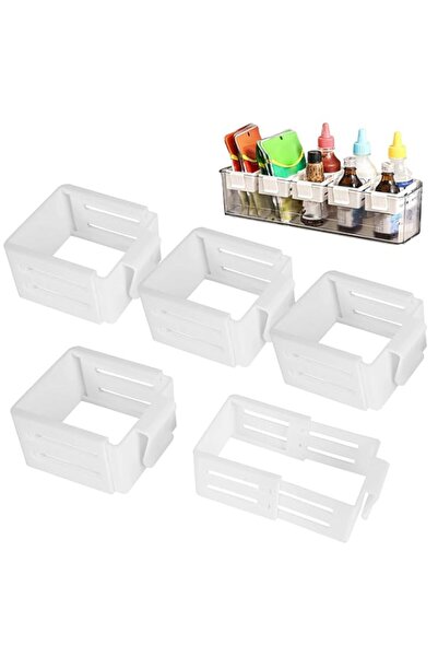 Generic 5 Pack Fridge Drawer Dividers, Adjustable Drawer Refrigerator Divider...