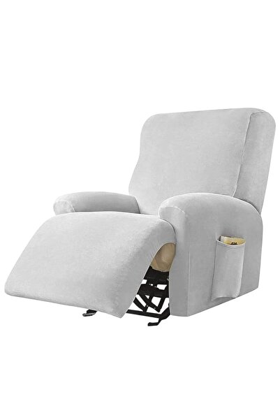 Generic Brand Couch Cover 1/2/3 Seater Recliner Sofa Slipcover Velvet Plush S...