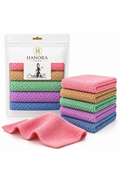 Generic Microfiber Cleaning Cloths 5 Pack, 30x30 cm Reusable Washable Cleanin...