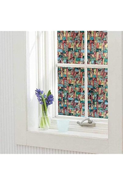 Generic Brand Frosted Decorative Privacy Window Films No Glue Self Static Cli...