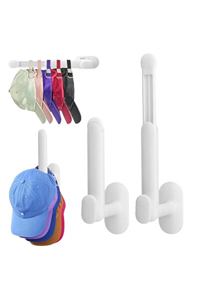 Generic Exrp 2 Packs Hat Racks Organizers for Baseball Caps, Hat Holder Stora...