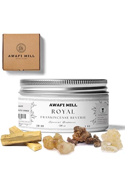 Generic Brand AWAFI MILL Royal Frankincense Reverie Bakhoor Mix – Specially H...