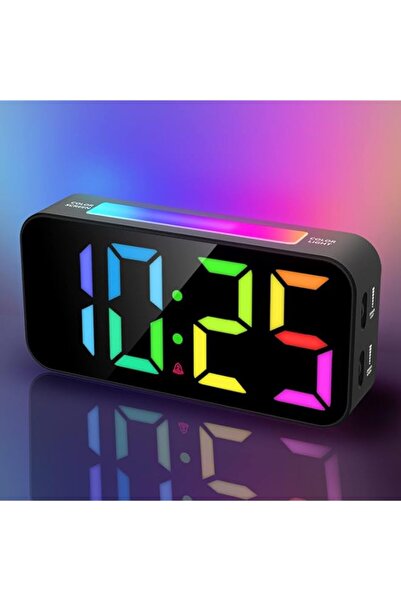 Generic Brand Digital Alarm Clock with Night Light, Alarm Clocks Bedside, Lar...