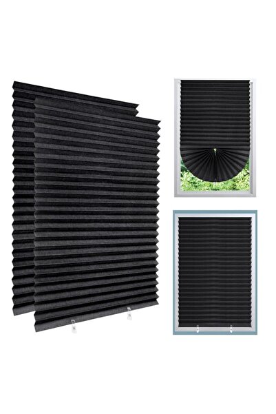 Generic 2 Pack Temporary Blackout Blinds, 150 x 60cm Stick on Blind Curtains ...