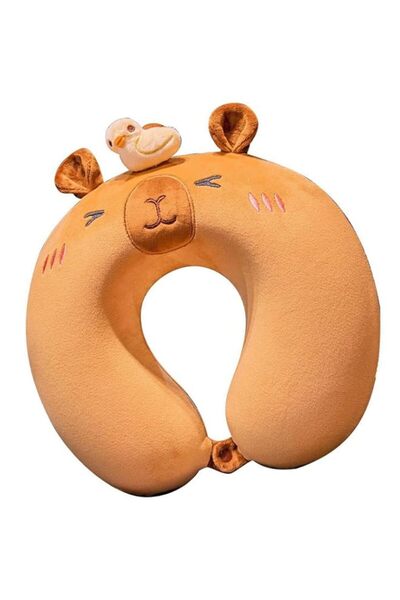 Generic Brand Memory Foam Travel Pillow for Neck and Head Support, Ultra-Soft...