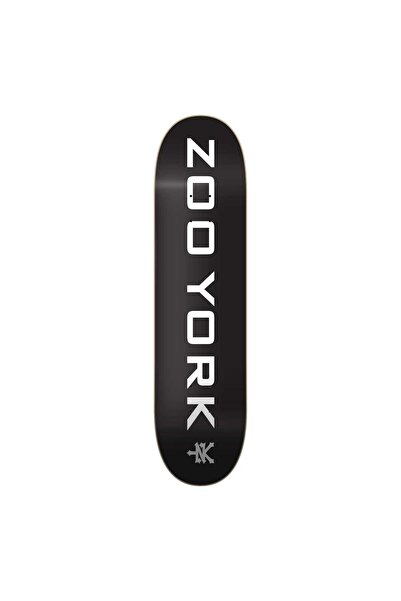 Zoo York OG 95 Logo Block Σανίδα 8" - Μαύρο/Λευκό/Γκρι