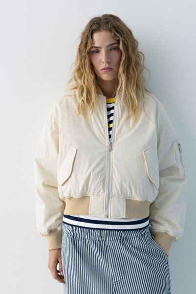Buti Allbucks *Pull* *Bear* Padded Bomber Jacket Coat Abpnb00017